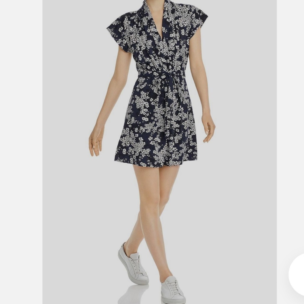 French Connection Rishiri Floral Mini Dress